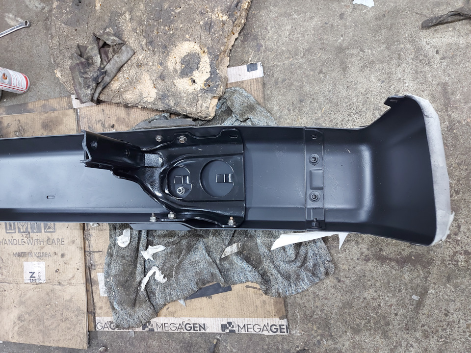 Работа с кузовом, перенос руля, обработка днища — Nissan Patrol GR I ...