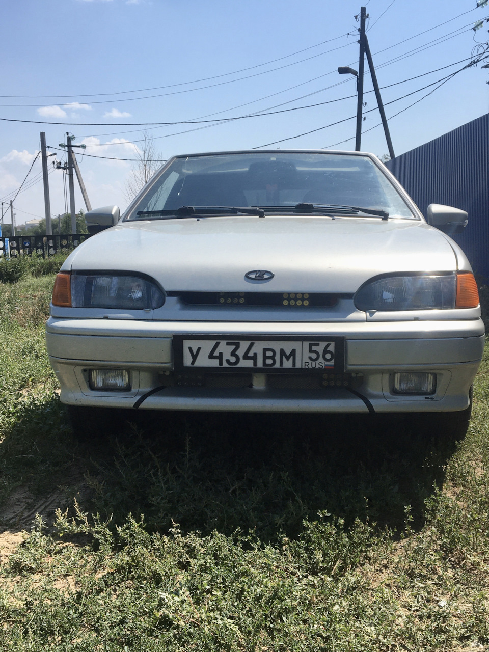 Стильно, модно, молодёжно (делаем «бороду» на бампер) — Lada 2114, 1,5 л,  2006 года | своими руками | DRIVE2