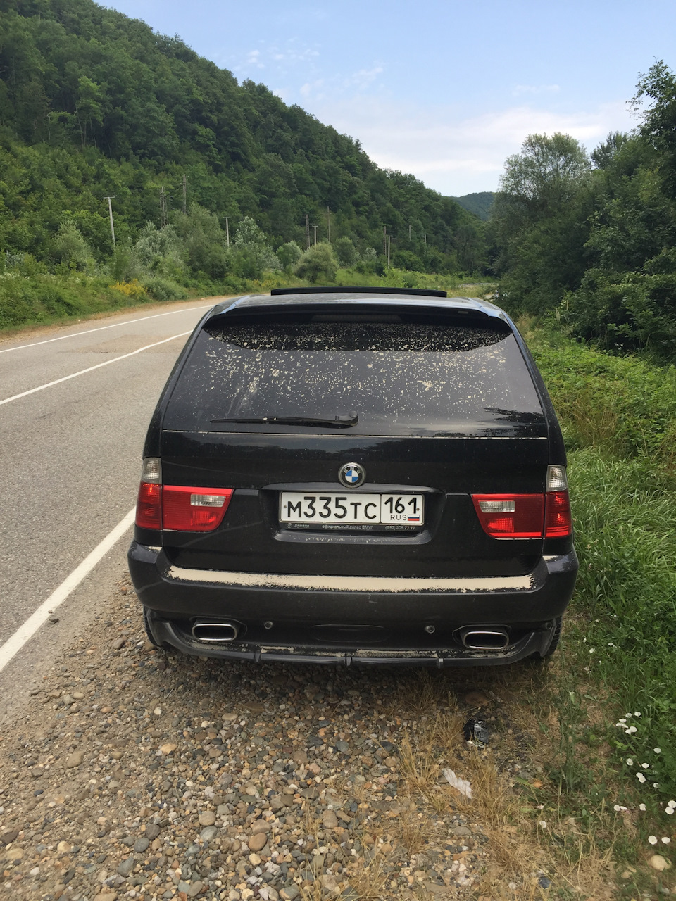 Ростов-Лазаревское-Ростов — BMW X5 (E53), 4,8 л, 2004 года | путешествие |  DRIVE2