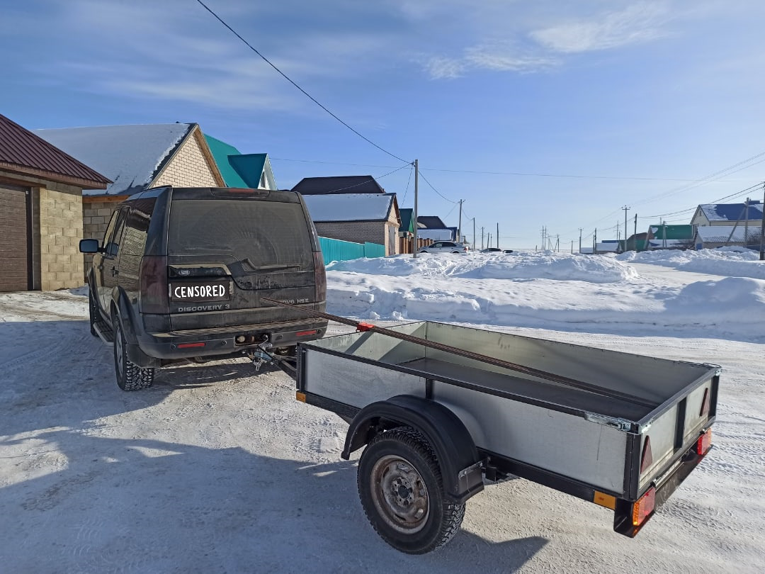 Прицеп, или как незаметно подкралась старость) — Land Rover Discovery III,  2,7 л, 2008 года | аксессуары | DRIVE2