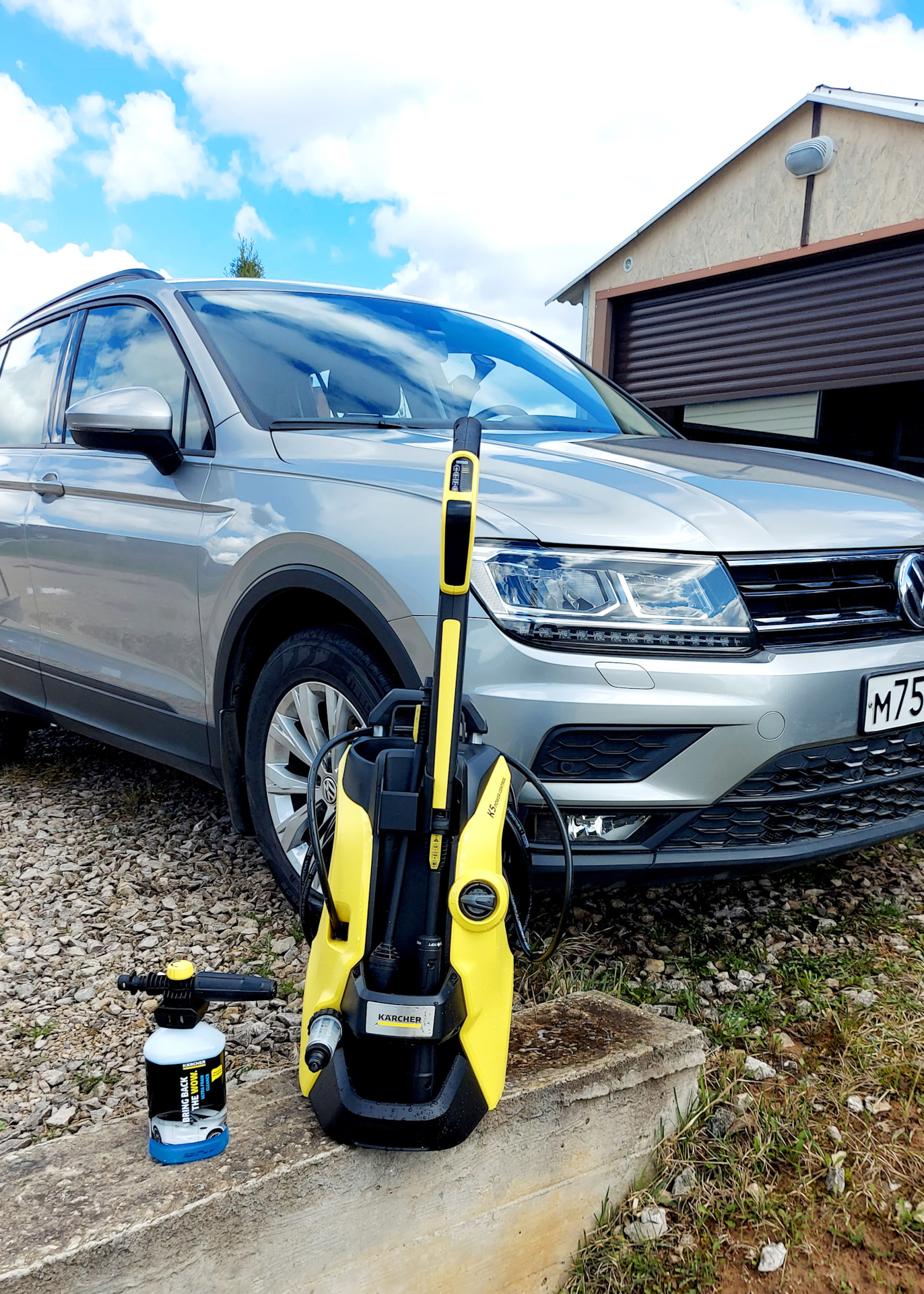 Электрическая мойка высокого давления Karcher k5 Power Control 1.324-550.0  — Volkswagen Tiguan (2G), 1,4 л, 2020 года | мойка | DRIVE2