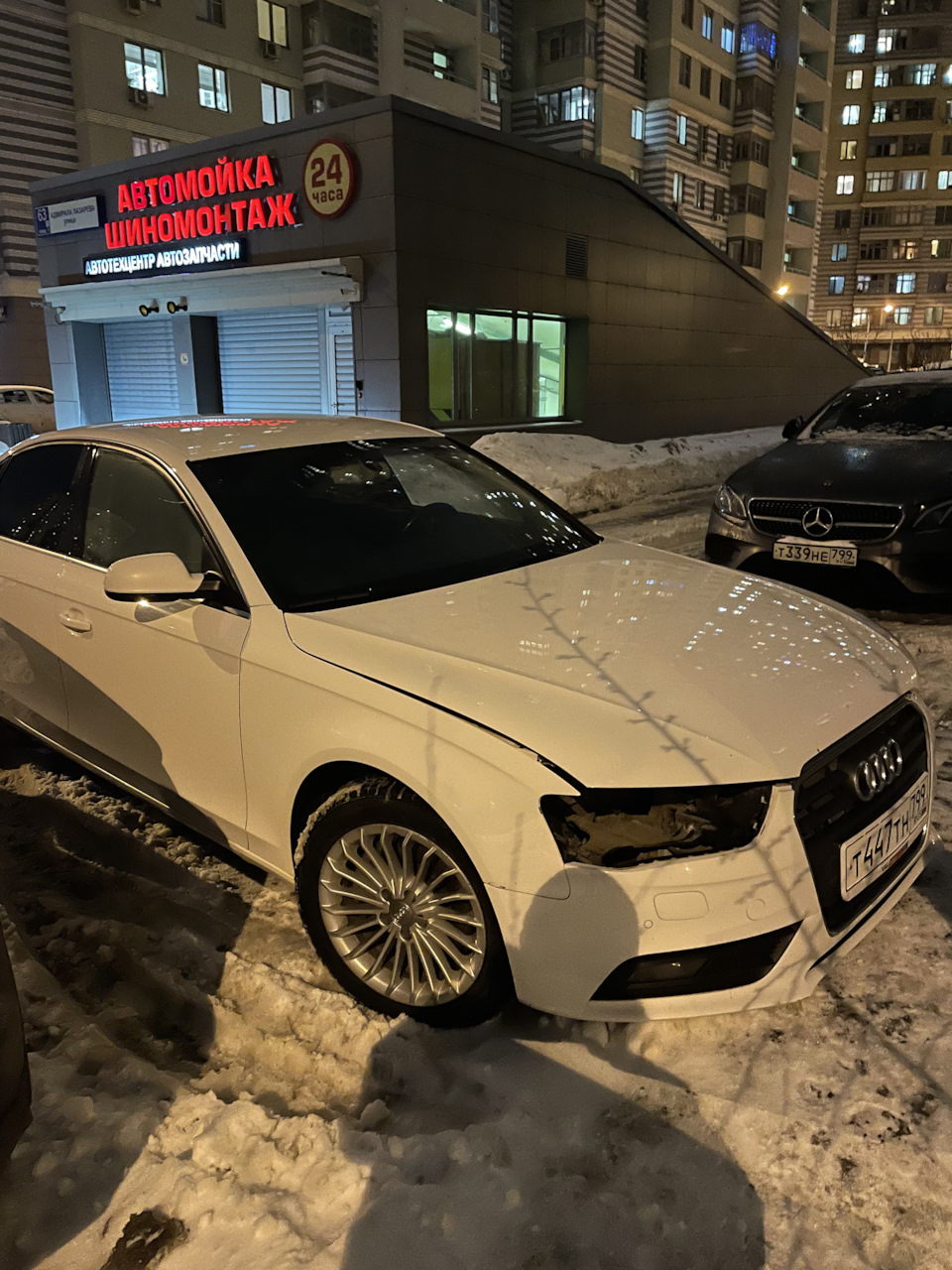 Поменял линзы в фарах — Audi A4 (B8), 2 л, 2012 года | тюнинг | DRIVE2