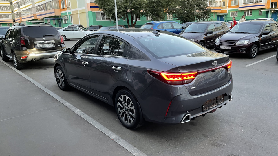 Автоскладывание зеркал заднего вида — KIA Rio (4G), 1,6 л, 2021 года ...