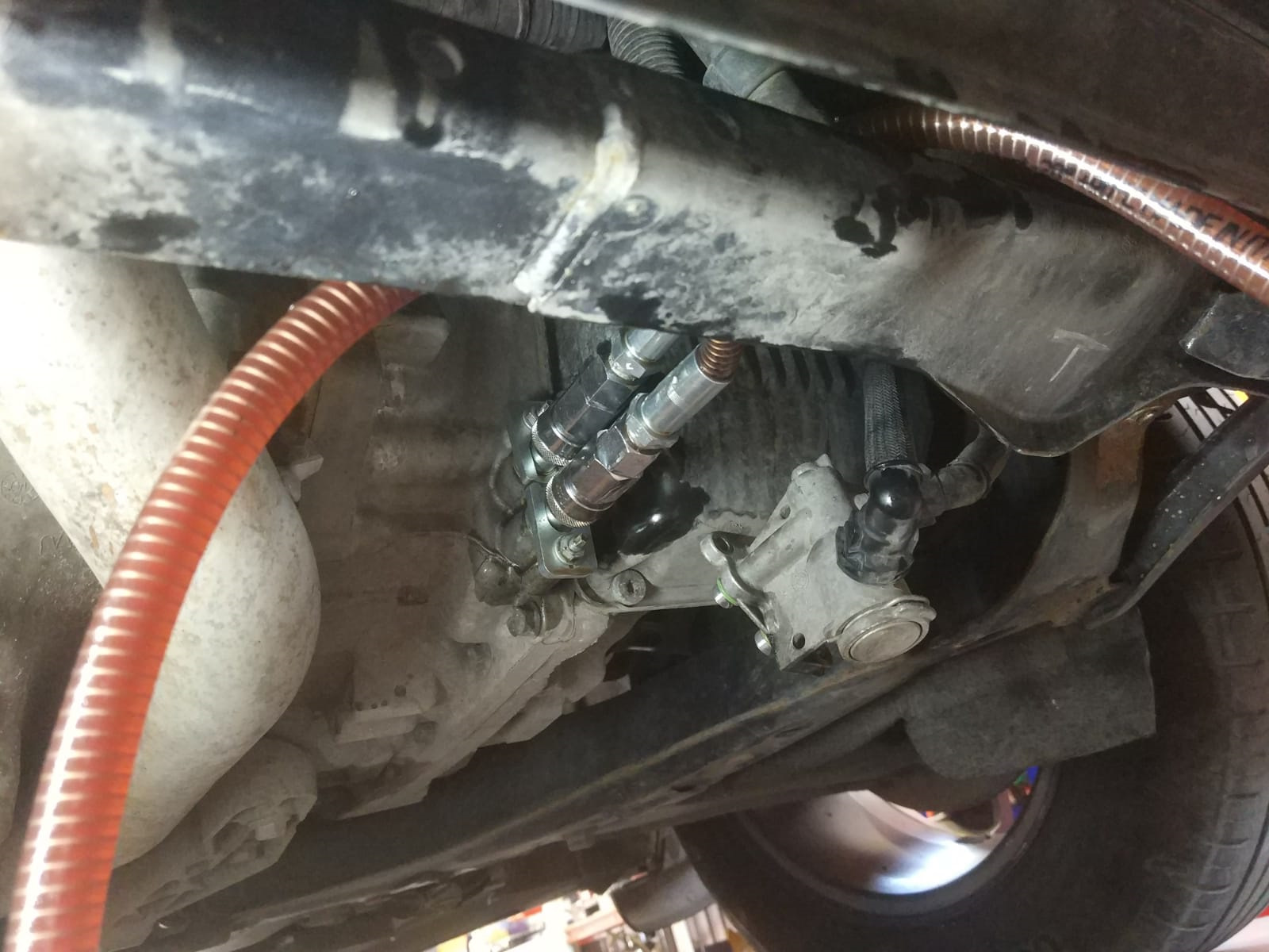 Полная аппаратная замена масла в автомате Aisin Warner AW TF-80SC Volvo ...