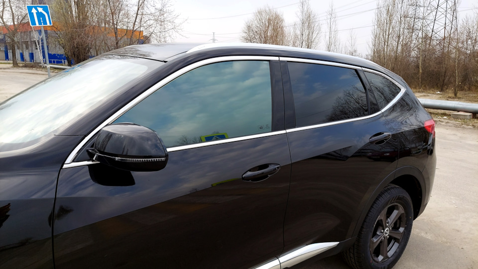 12. Жесткая тонировка Генерал на Haval F7 — Haval F7 (1G), 1,5 л, 2020 ...
