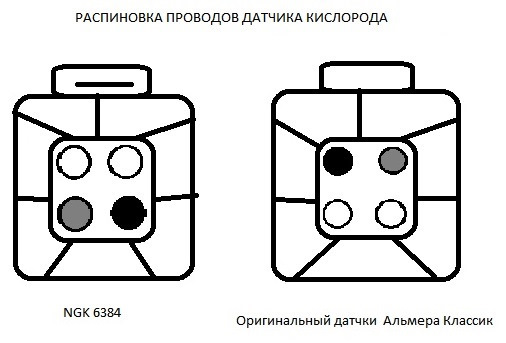 Схема датчика кислорода ваз. Распайка датчика кислорода УАЗ. Распиновка датчика кислорода ВАЗ. Распиновка разъема датчика кислорода ВАЗ. Распиновка кислородного датчика Ниссан х-Трейл т31.