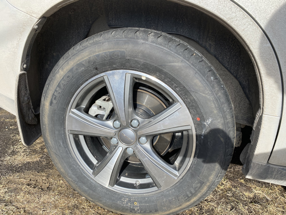 Замена колес с новыми датчиками давления — Haval M6 (2G), 1,5 л, 2023 ...