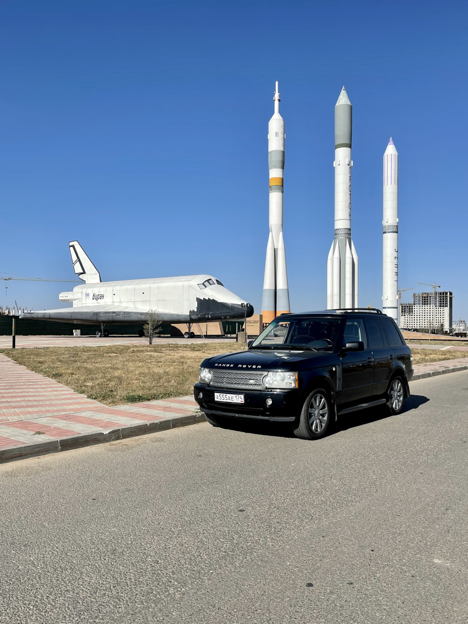 Добрались до Казахстана — Land Rover Range Rover (3G), 4,2 л, 2006 года ...