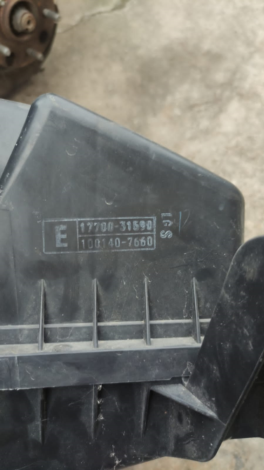 Короб воздушного фильтра — Toyota Crown (S200), 3,5 л, 2008 года ...