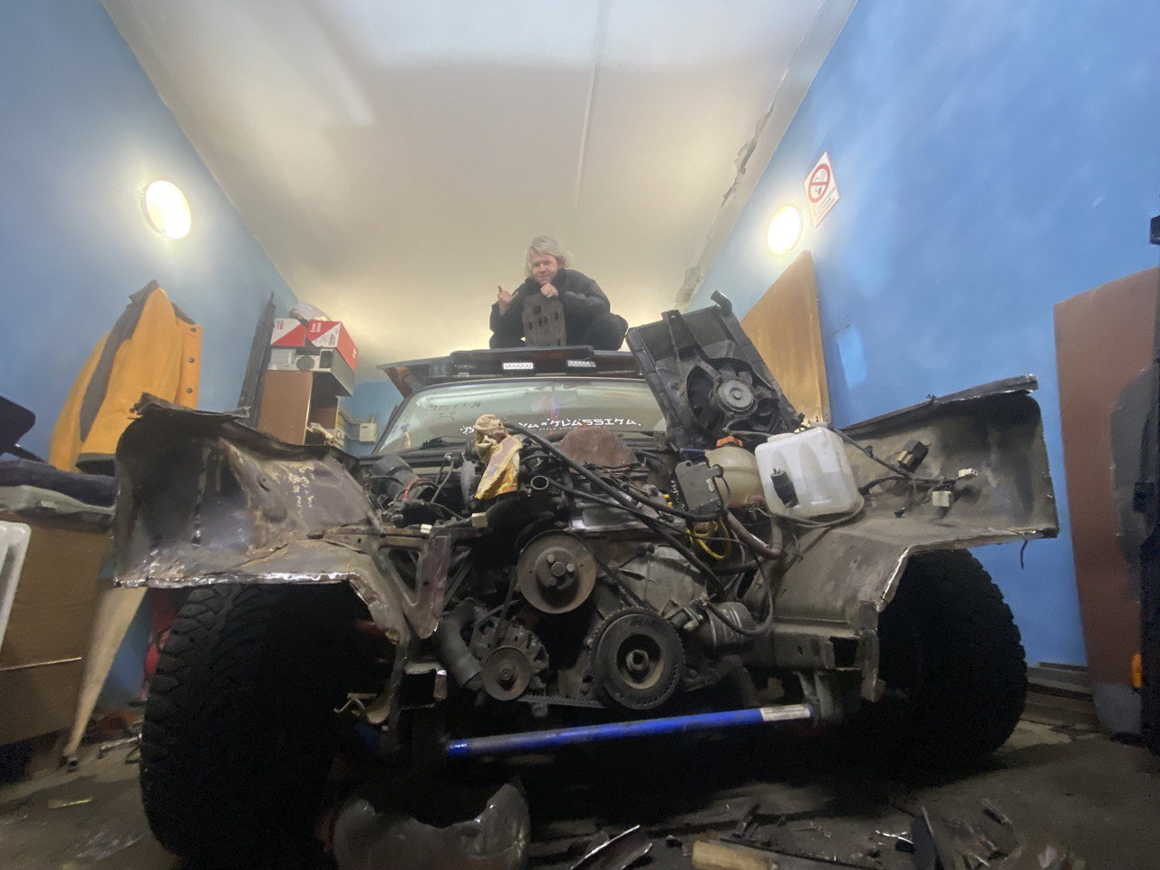 Законный каркас безопасности в днище или усиление кузова классики ...