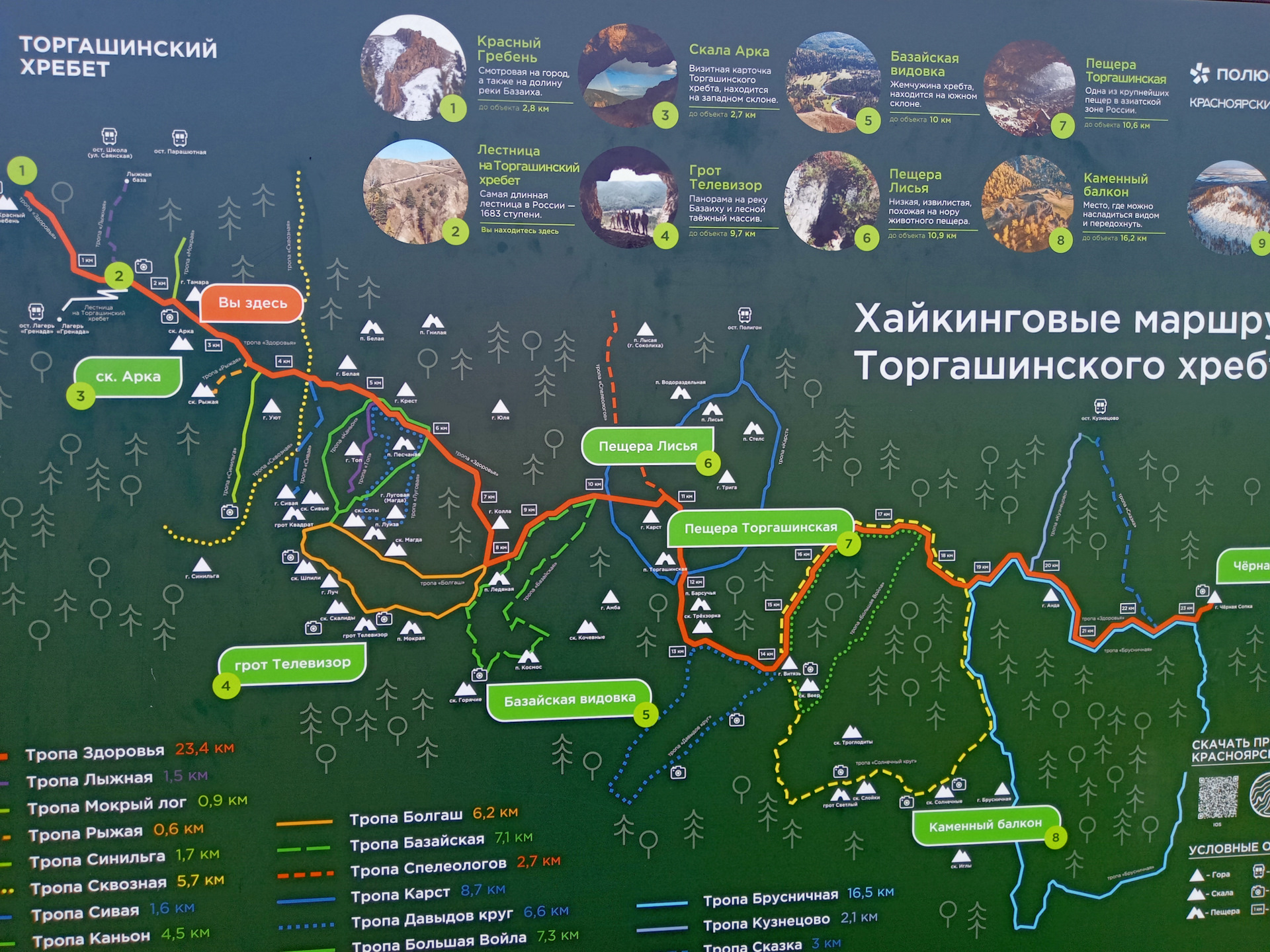 Торгашинский хребет где находится