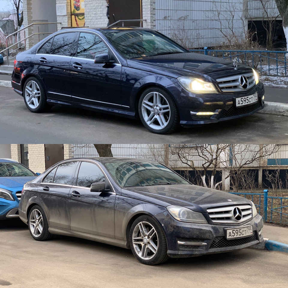 Внешность-сравнение — Mercedes-Benz C-class (W204), 3,5 л, 2012 года |  наблюдение | DRIVE2