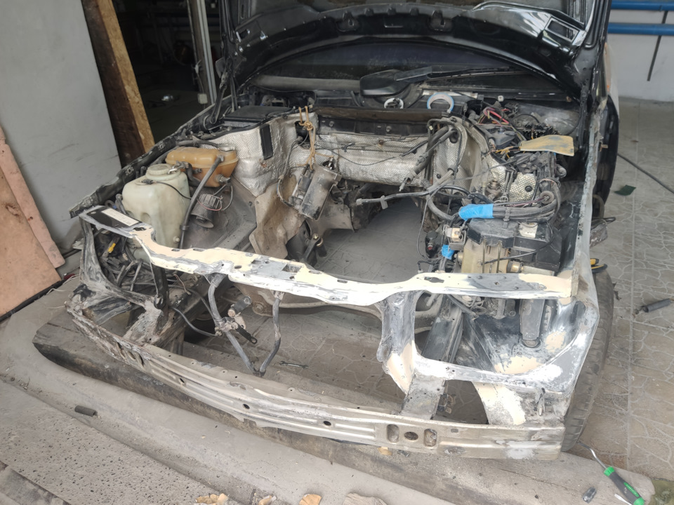 Шпаклево — грунтовочные работы, финальное удаление ржавчины, заезд в ...