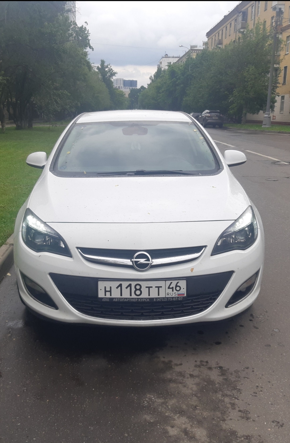 Автодальний на галогене — Opel Astra J, 1,6 л, 2012 года | электроника |  DRIVE2