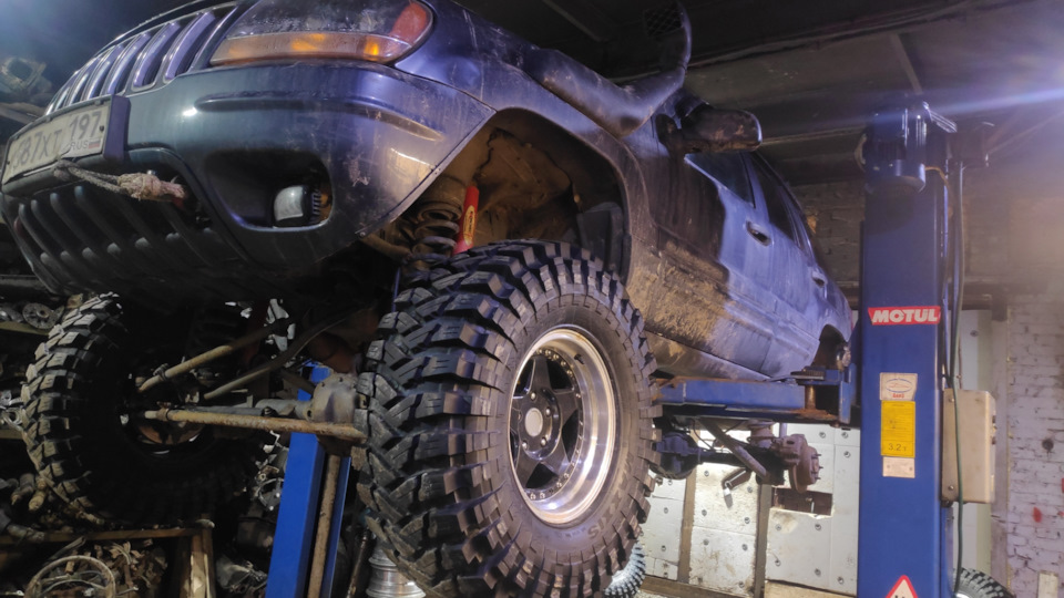 Замена заднего моста, установка блокировки иж- техно в Dana 44 hd ...