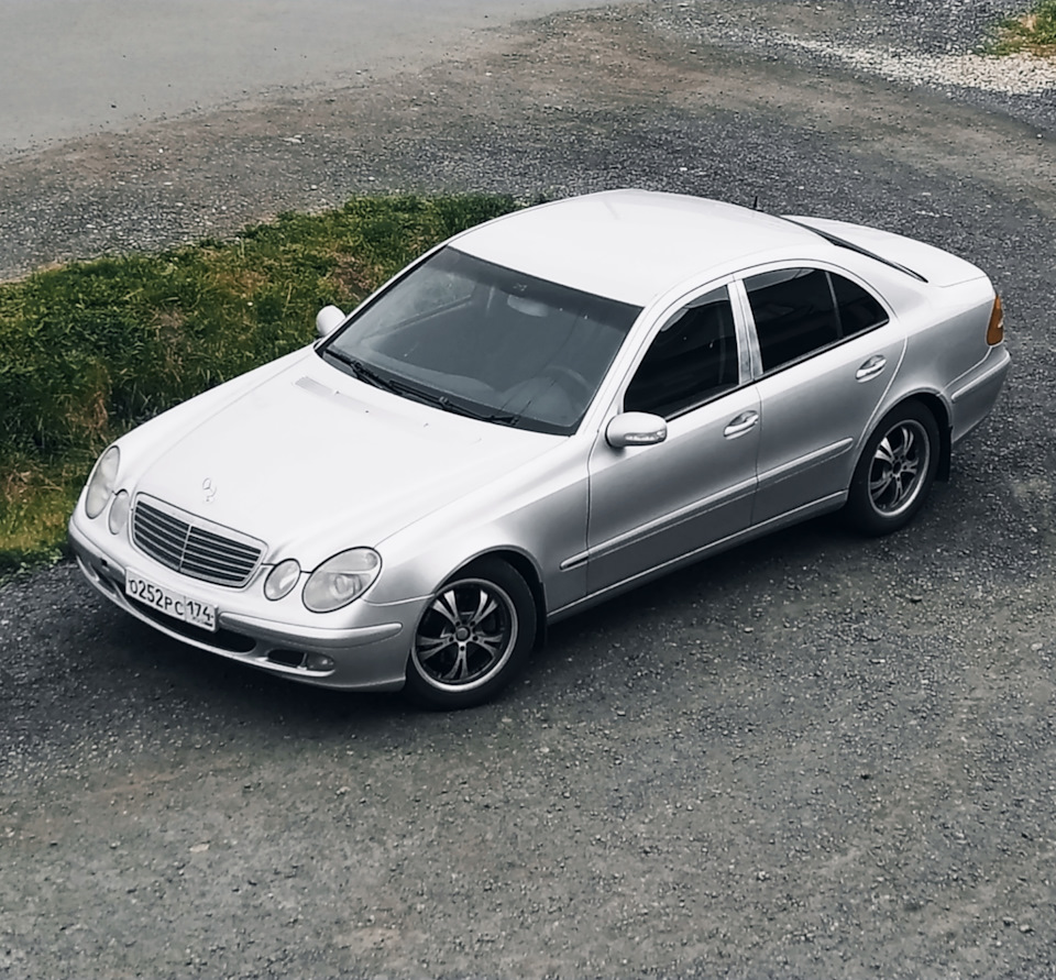 Дорога домой и первый ремонт — Mercedes-Benz E-class (W211), 2,6 л, 2002  года | покупка машины | DRIVE2