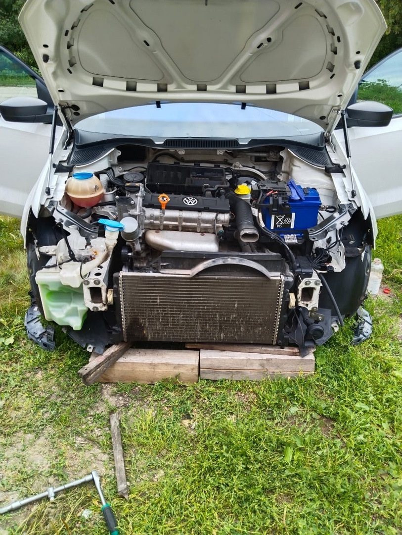 Установка кондиционера в базу поло седан (как штатный) — Volkswagen ...