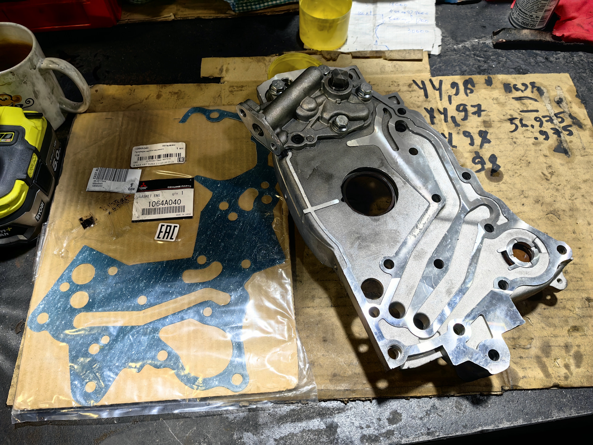 Удаление балансирных валов при сборке двигателя 4G64. — Mitsubishi ...