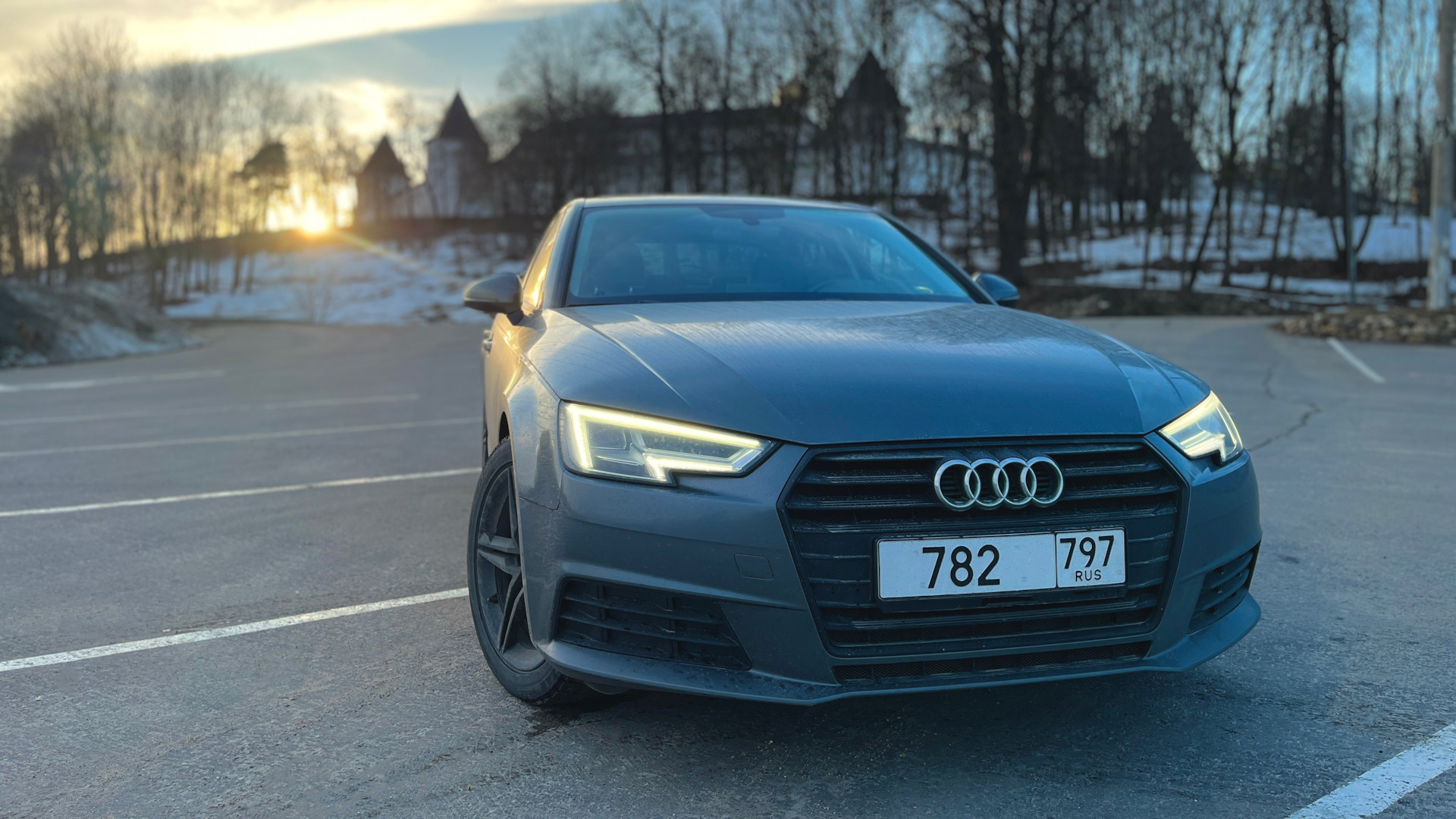 Audi A4 (B9) 1.4 бензиновый 2019 | Monsoon Gray на DRIVE2