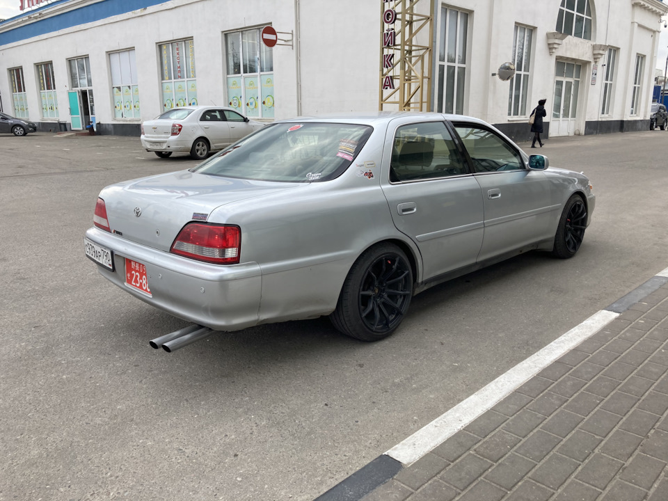 Шотган / Shotgun по бомжу 🤗 — Toyota Cresta (100), 2,5 л, 1996 года ...