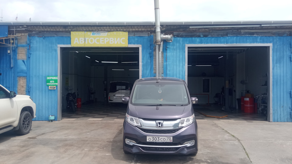 Photo from the logbook Honda Stepwgn (5G)