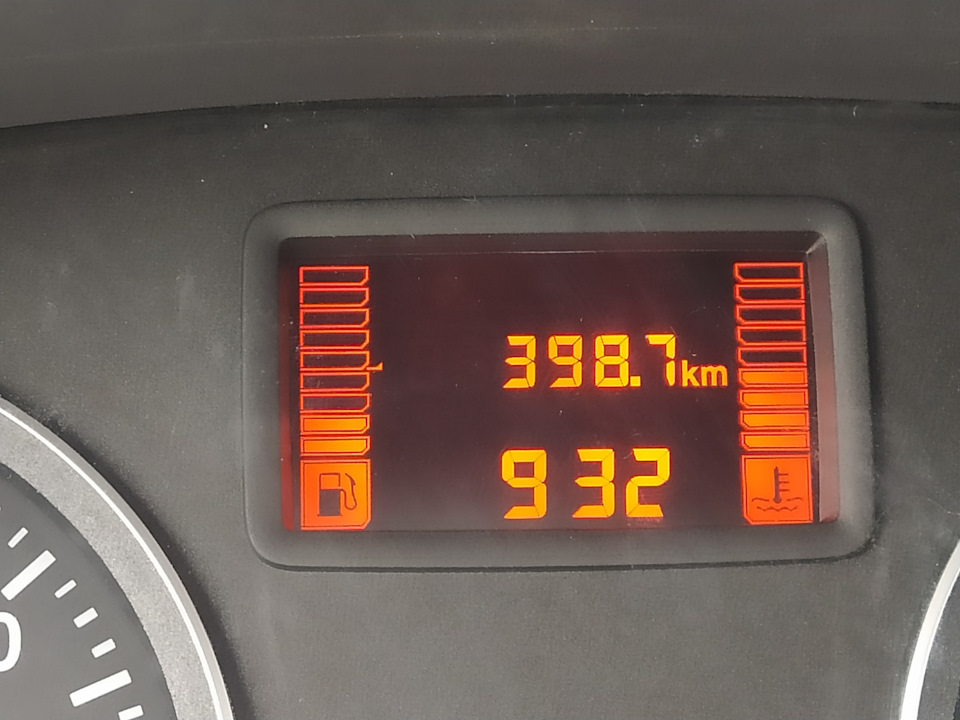 Подсчитал расход в смешанном цикле после адаптации — Renault Sandero 1G ...