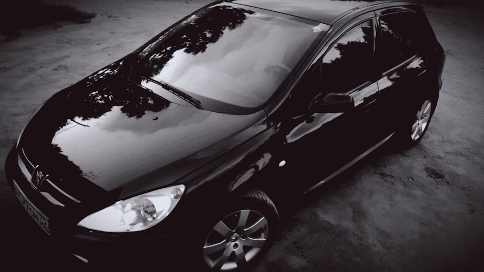 Peugeot 307 1.6 бензиновый 2005 | Black на DRIVE2
