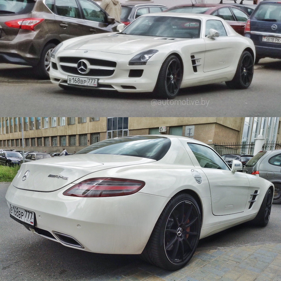 Редкие автомобили Беларуси — Mercedes SLS AMG — DRIVE2