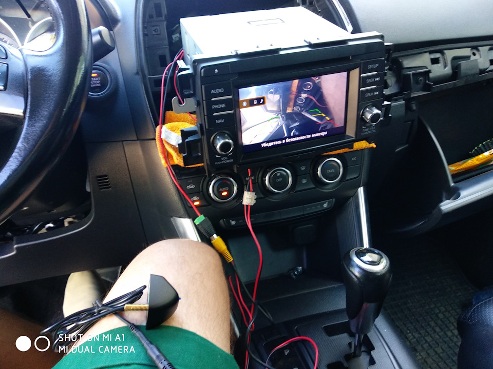 Камера заднего вида SINOSMART — Mazda CX-5 (1G), 2 л, 2013 года ...