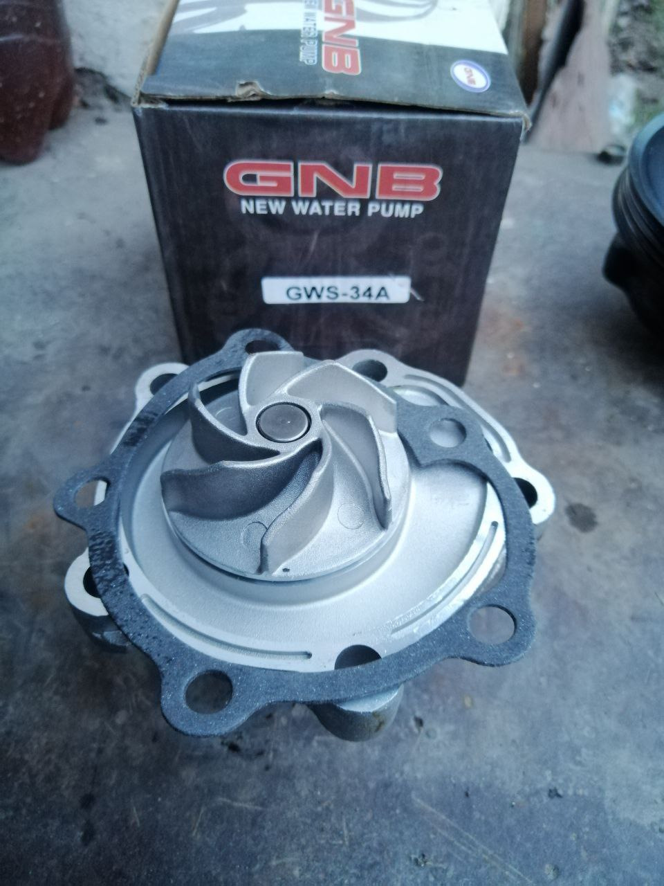 GWS34A Насос водяной GMB | Запчасти на DRIVE2