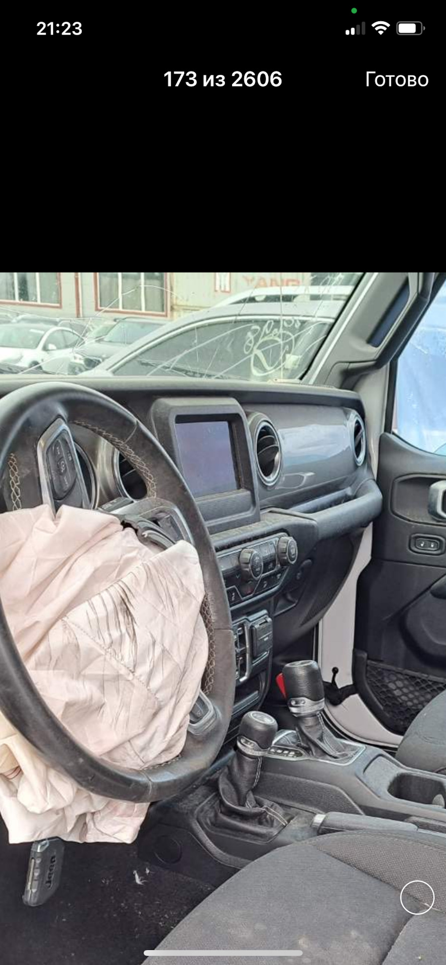 Замена Airbag — Jeep Wrangler (JL), 2 л, 2020 года визит на сервис