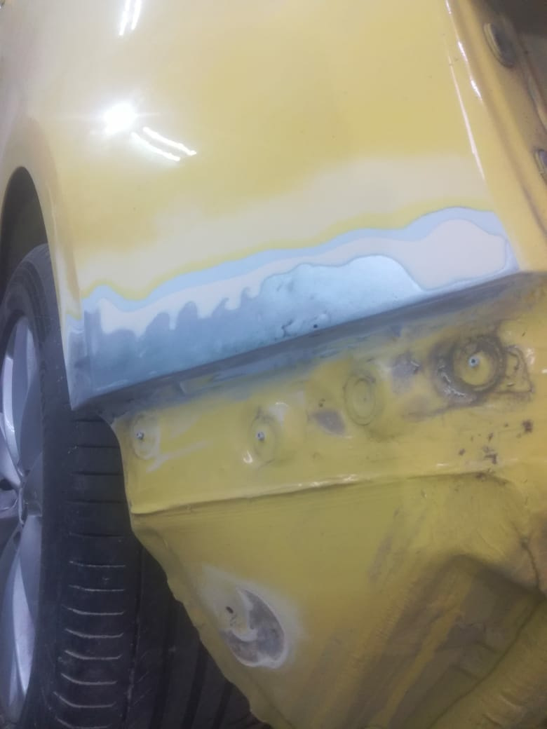 Промежуточный отчёт по покраске и кузовне — Opel Astra J GTC, 1,4 л ...