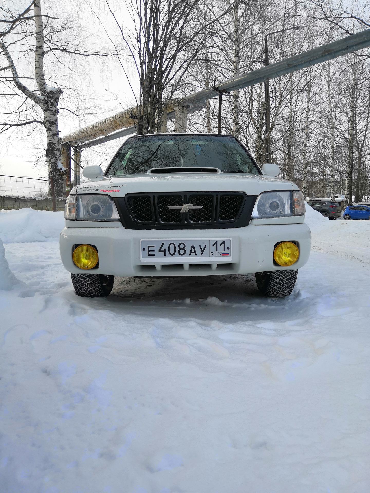 Туманки ОСВАР — Subaru Forester (SF), 2 л, 2001 года | стайлинг | DRIVE2