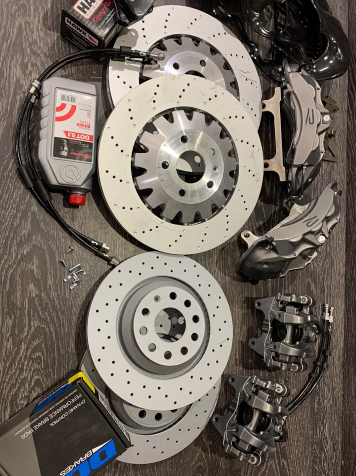 Тюнинг-комплект тормозов Tiguan 2 на Volkswagen Tiguan (2G). | 250 000 ...