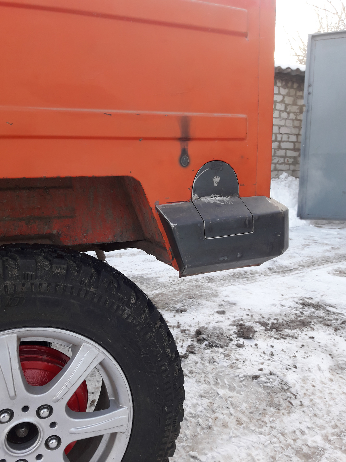 силовой бампер на луаз