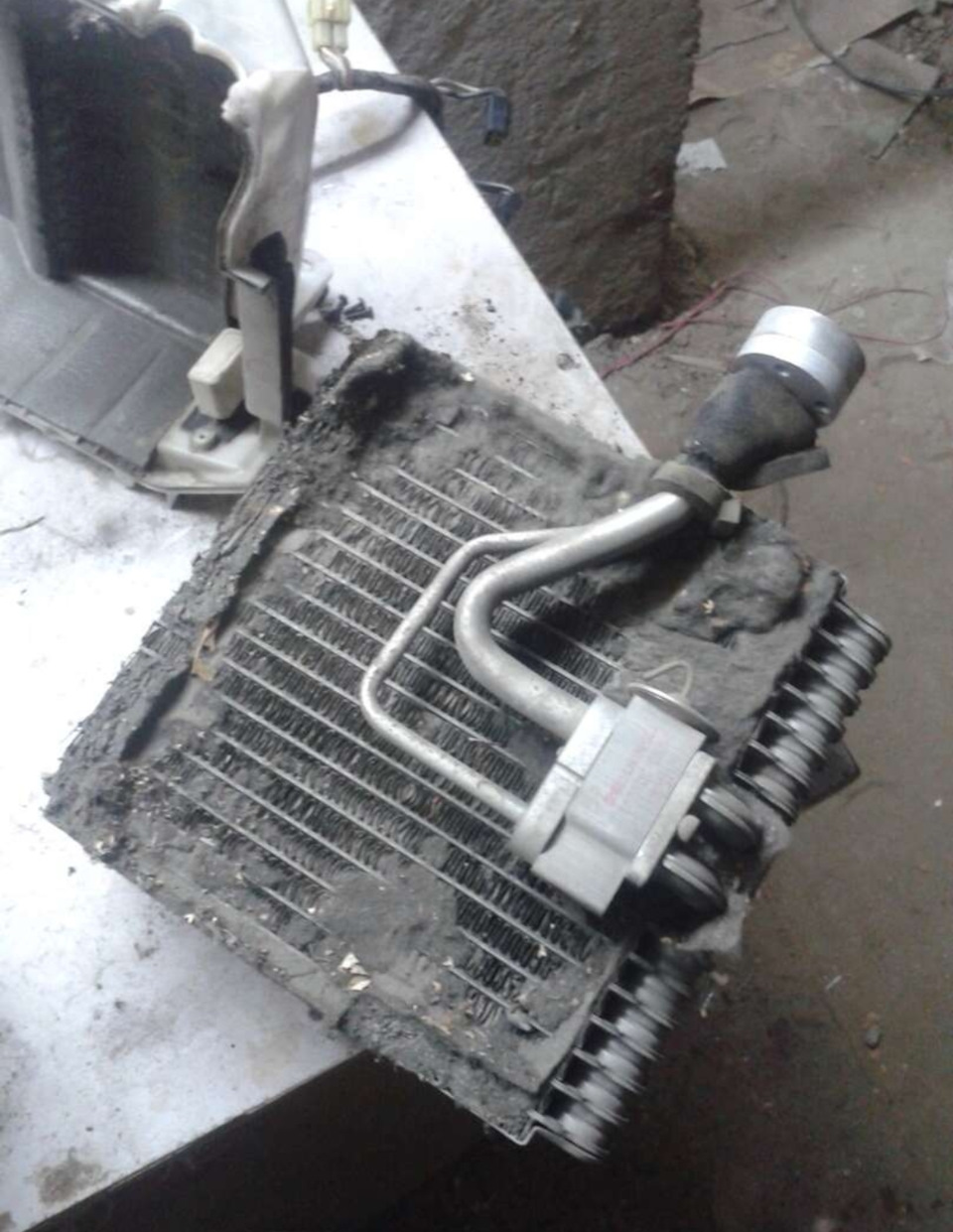 Испаритель кондиционера — Toyota Prius (20), 1,5 л, 2005 года ...