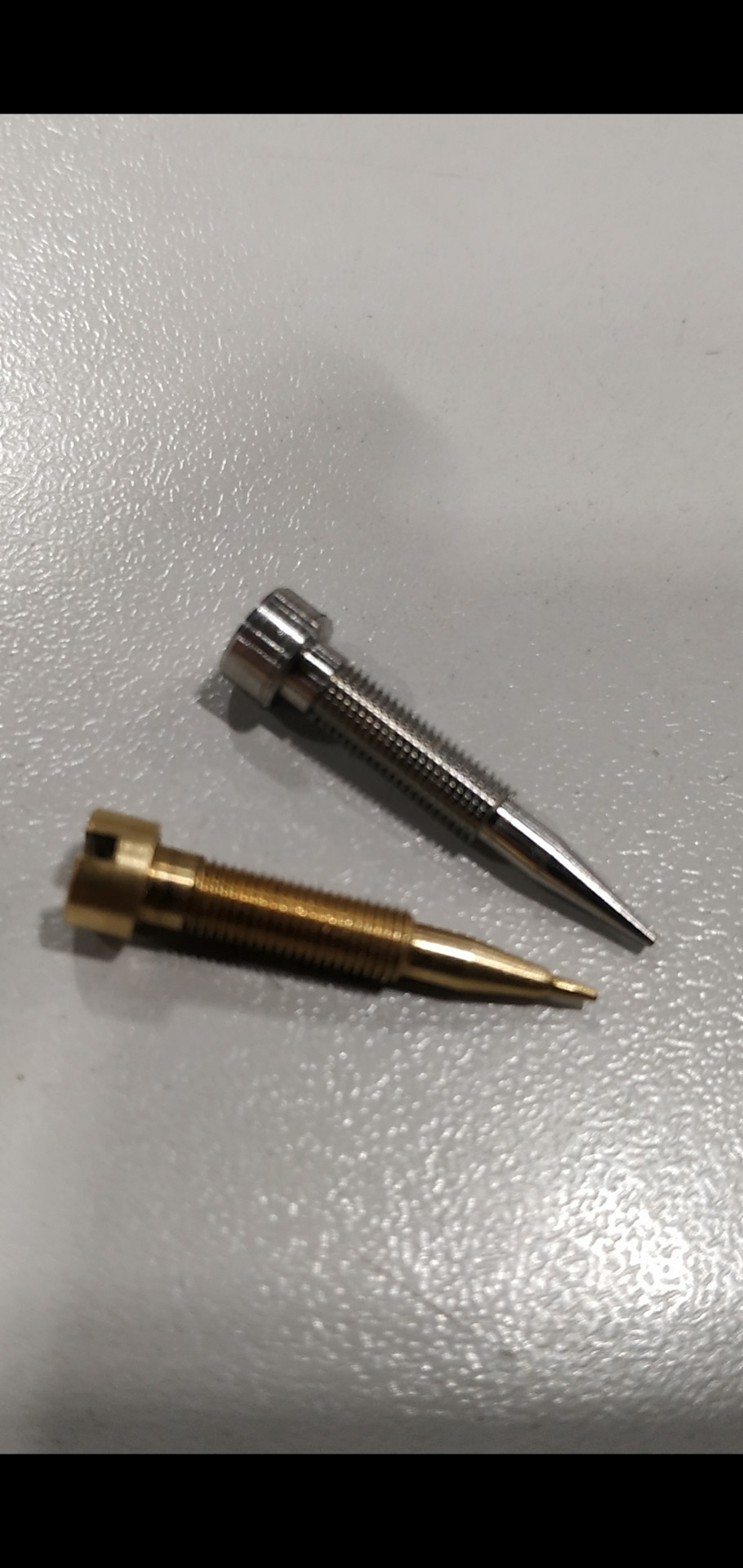 Изготовление винта (иглы) качества смеси для карбюратора лодочного ...