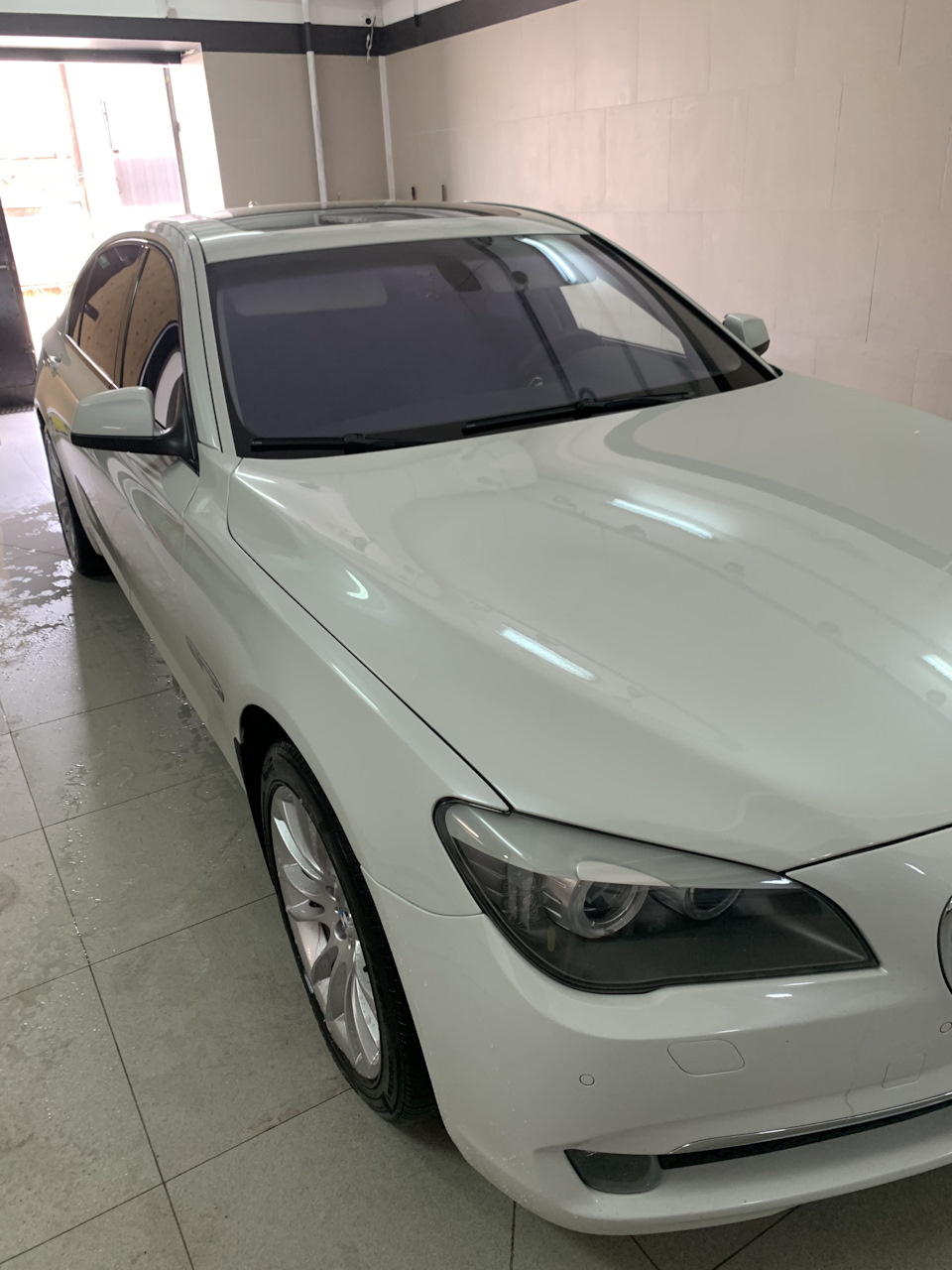 Комплексная мойка кузова после зимы — BMW 7 series (F01/02), 3 л, 2009 года  | визит на сервис | DRIVE2