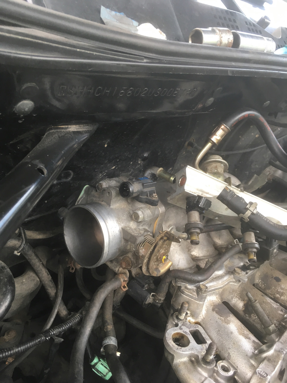 Чистка впуска, замена ремней и крышки трамблера — Honda Accord Type R ...