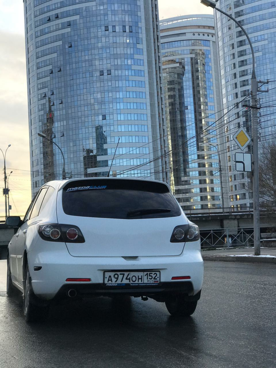 Новосибирск — Mazda 3 (1G) BK, 2 л, 2005 года | путешествие | DRIVE2
