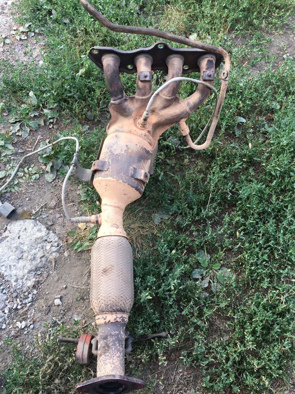 Выбил катализатор — Mazda 3 (1G) BK, 1,6 л, 2004 года | своими руками ...