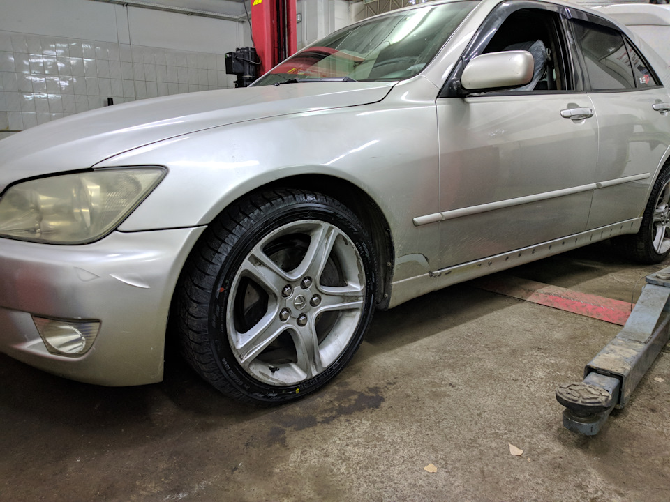 Запоздалое возвращение к стоку на зиму. — Lexus IS, 3 л, 2003 года ...