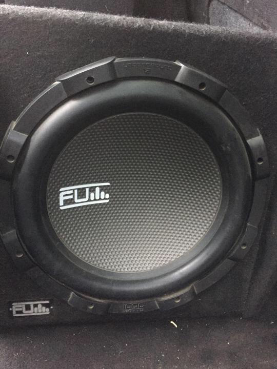 Активный сабвуфер Full — Lada Приора хэтчбек, 1,6 л, 2015 года ...