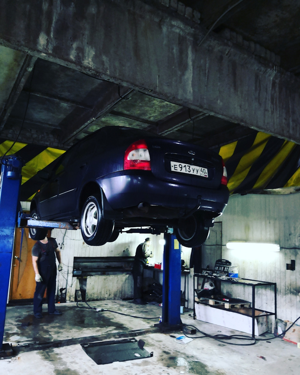 Замена крабов — Lada Калина седан, 1,4 л, 2008 года | своими руками ...