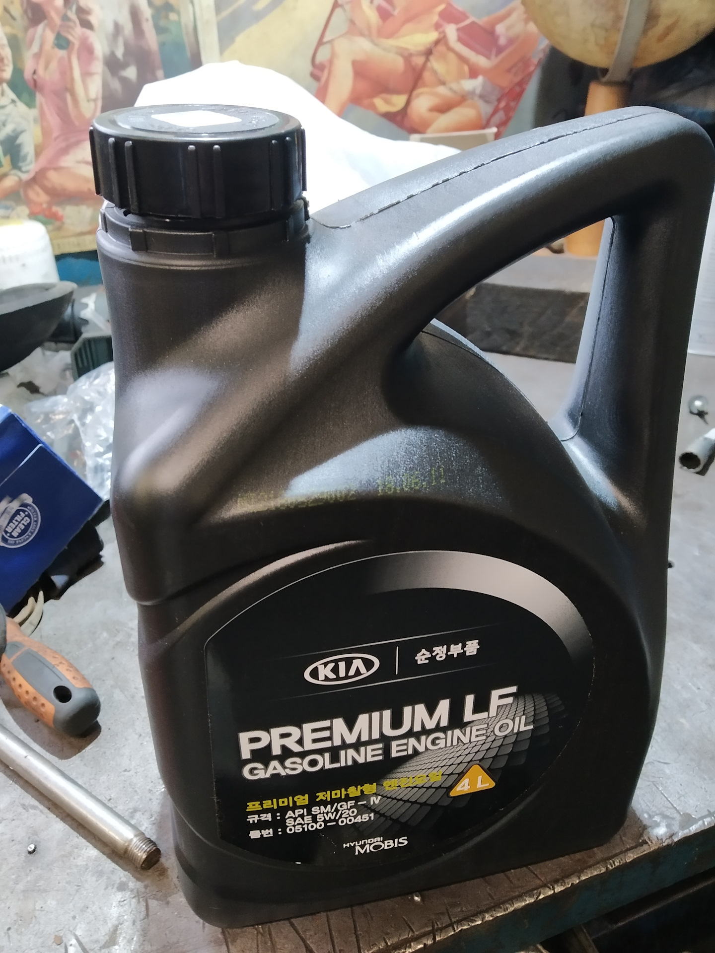 Замена масла ДВС, что надо знать! — KIA Rio (3G), 1,6 л, 2015 года ...