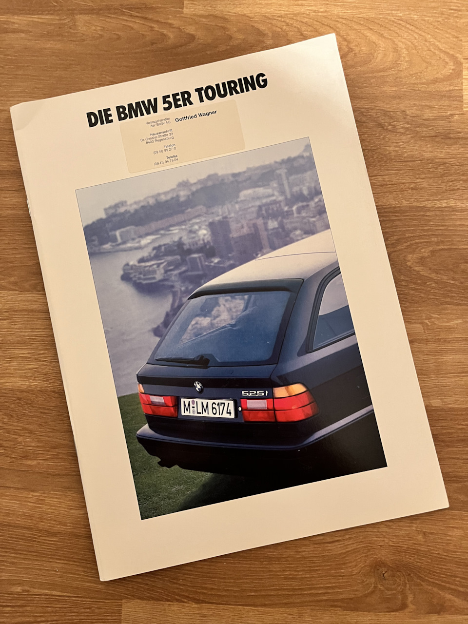 Оригинальный дилерский каталог BMW 5er TOURING — BMW 5 series (E34), 2,5 л,  1994 года | аксессуары | DRIVE2