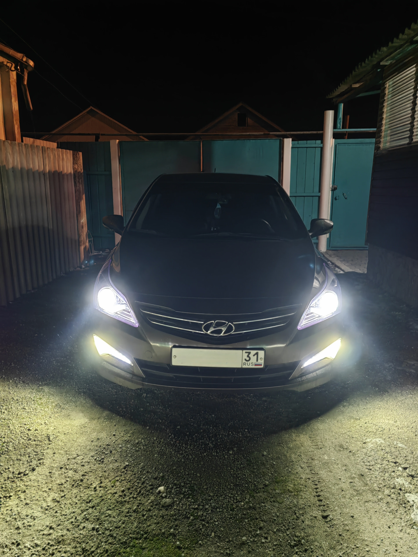 Лампы в птф — Hyundai Solaris (1G), 1,6 л, 2015 года | запчасти | DRIVE2