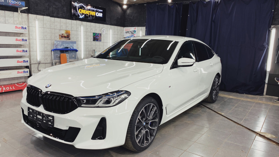 Оклейка защитной пленкой Suntek Bmw 6 GT. — Creative Car на DRIVE2
