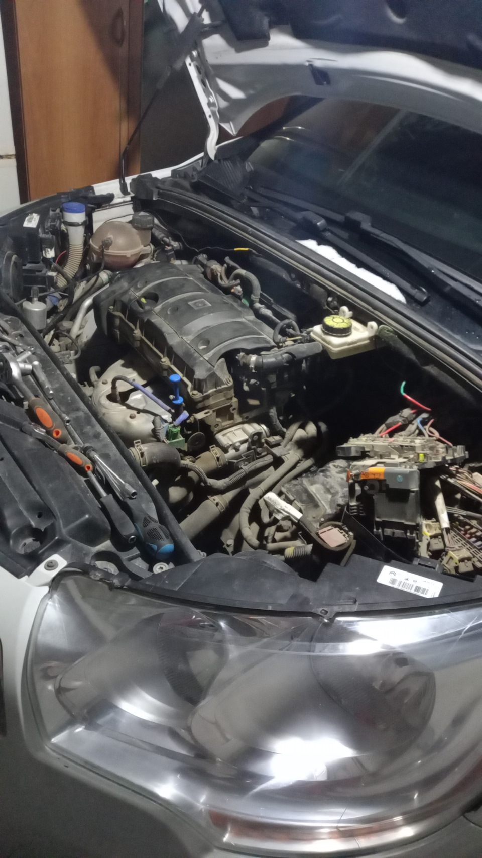 # 52 Заменил стартер и немного утеплился)) — Citroen C4 L, 1,6 л, 2014 ...