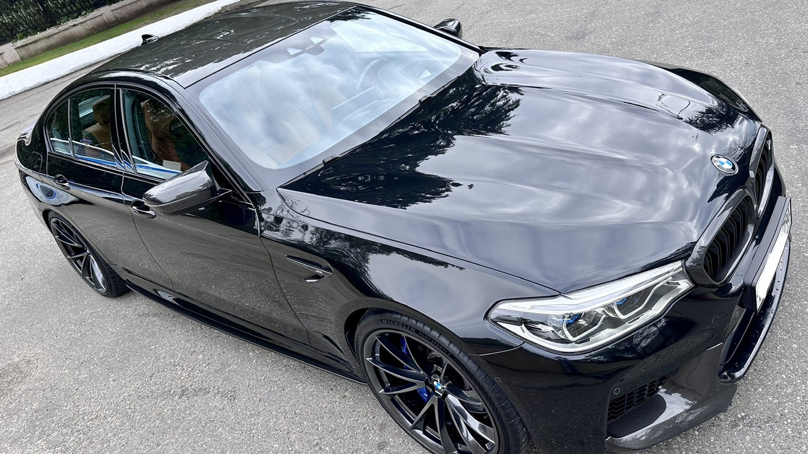 Bmw M5 F90 4 4 бензиновый 2020 Black Panther на Drive2